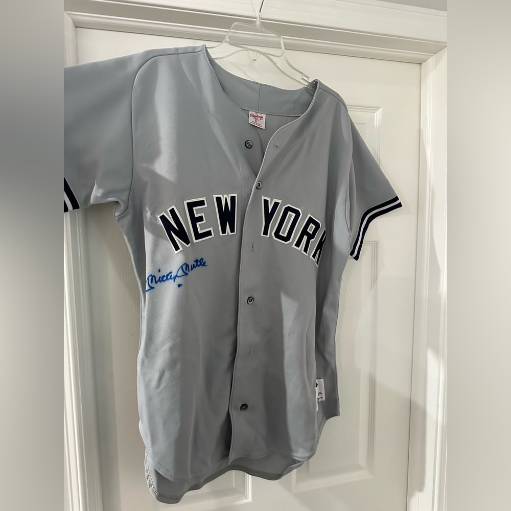 Signed jersey